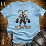 Gym Beast Bleat Press Light Blue | Funny Farm Tee