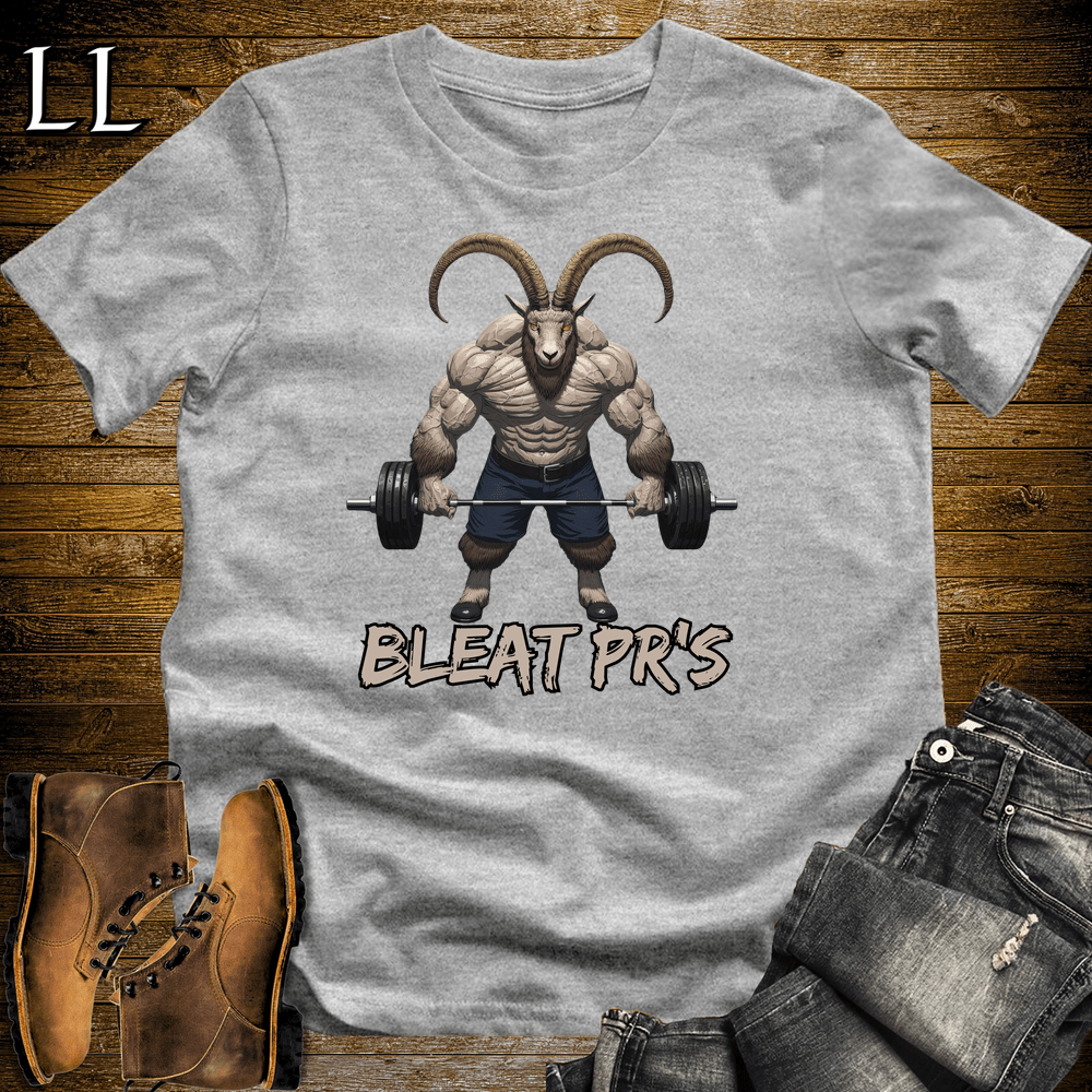 Gym Beast Bleat Press Sport Grey | Funny Farm Tee