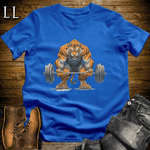 Gym Beast Deadlift Bengal Tiger Royal Blue | Strength Tee