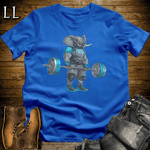 Gym Beast Deadlift Blue Elephant Royal | Strength Tee
