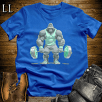 Deadlift Mint Gorilla Royal Blue | Gorilla Gym Shirt