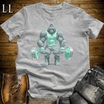 Deadlift Mint Gorilla Sport Grey | Gorilla Gym Shirt