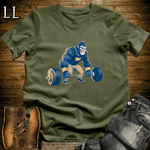 Deadlift Navy Gorilla Military Green | Gorilla Gym Shirt