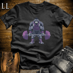Deadlift Purple Gorilla Black | Gorilla Gym Shirt