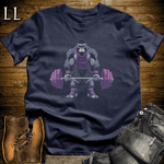 Deadlift Purple Gorilla Navy | Gorilla Gym Shirt