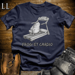 Gym Beast Froget Cardio Navy | Forget Cardio Shirt Gym Beast Quote Tee