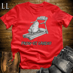 Gym Beast Froget Cardio Red | Forget Cardio Shirt Gym Beast Quote Tee