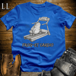 Gym Beast Froget Cardio Royal Blue | Forget Cardio Shirt Gym Beast Quote Tee