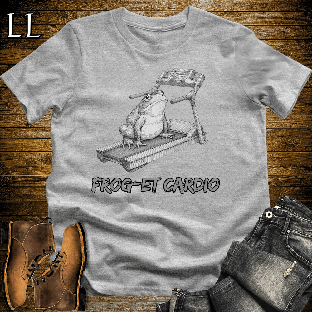 Gym Beast Froget Cardio Sport Grey | Forget Cardio Shirt Gym Beast Quote Tee
