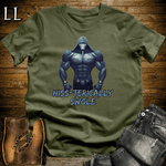Gym Beast Hissterically Swole Military Green | Hissterically Swole Gym Beast Quote Tee