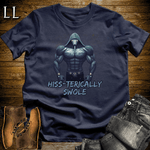 Gym Beast Hissterically Swole Navy | Hissterically Swole Gym Beast Quote Tee