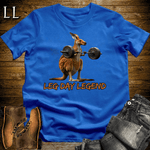 Gym Beast Leg Day Legend - Royal - LegacyLayers