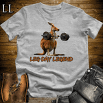 Gym Beast Leg Day Legend - Sport Grey - LegacyLayers