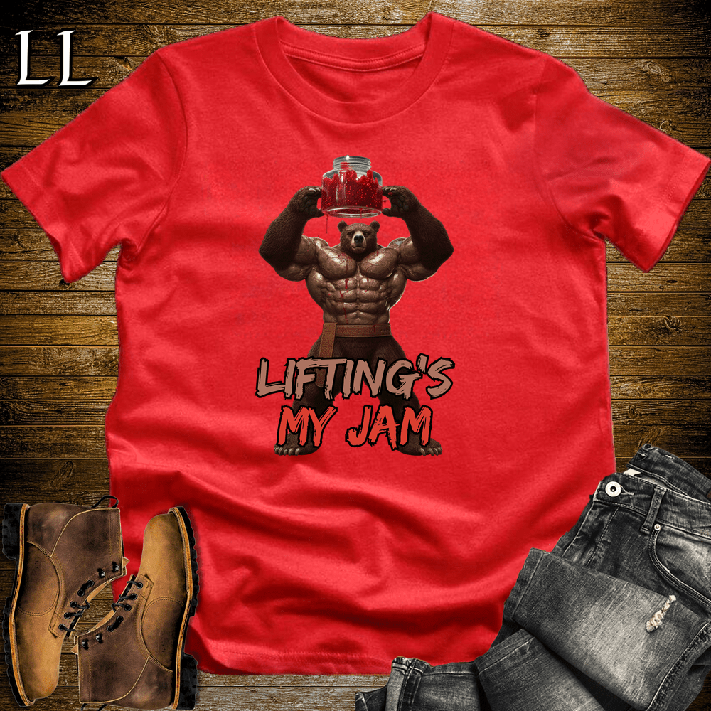 Gym Beast Liftings My Jam - Red - LegacyLayers