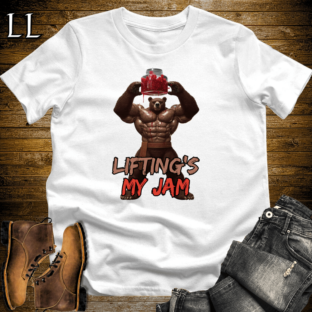 Gym Beast Liftings My Jam - White - LegacyLayers