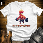 Gym Beast No Cluckin Excuses - White - LegacyLayers
