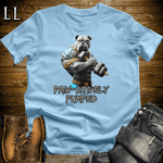 Gym Beast Pawsitively Pumped - Light Blue - LegacyLayers