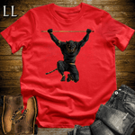 Gym Beast Pull Up Black Tiger Red | Tiger Gym Shirt