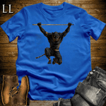 Gym Beast Pull Up Black Tiger Royal Blue | Tiger Gym Shirt