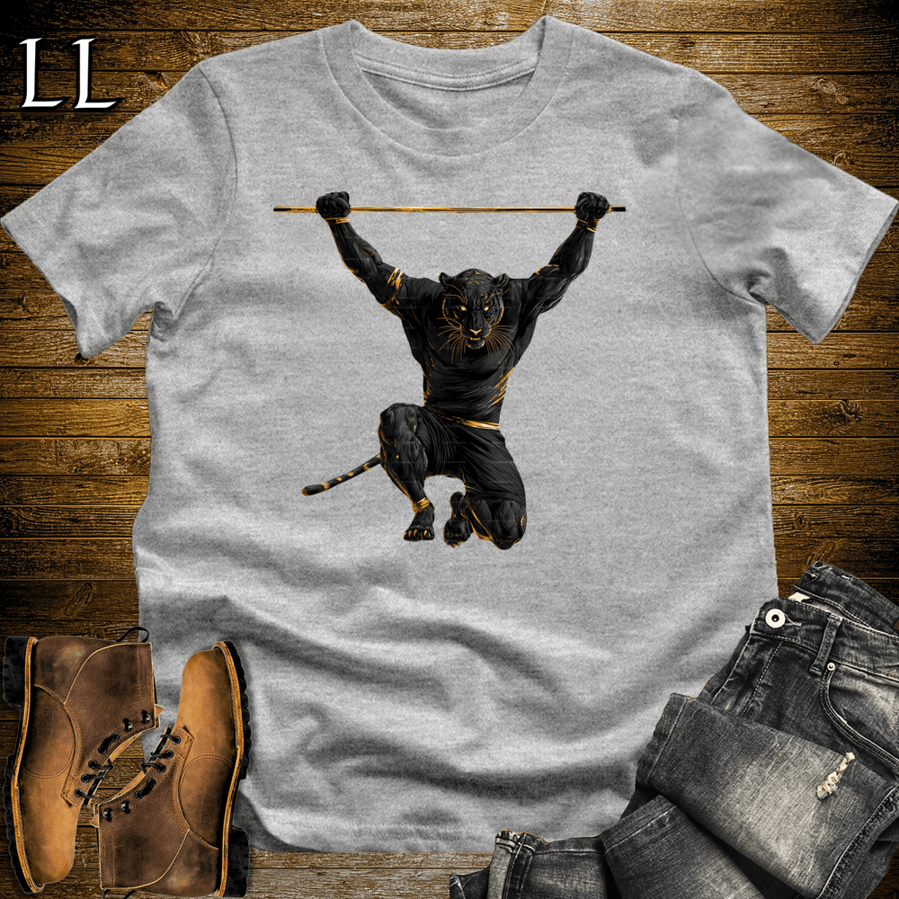 Gym Beast Pull Up Black Tiger Sport Grey | Tiger Gym Shirt