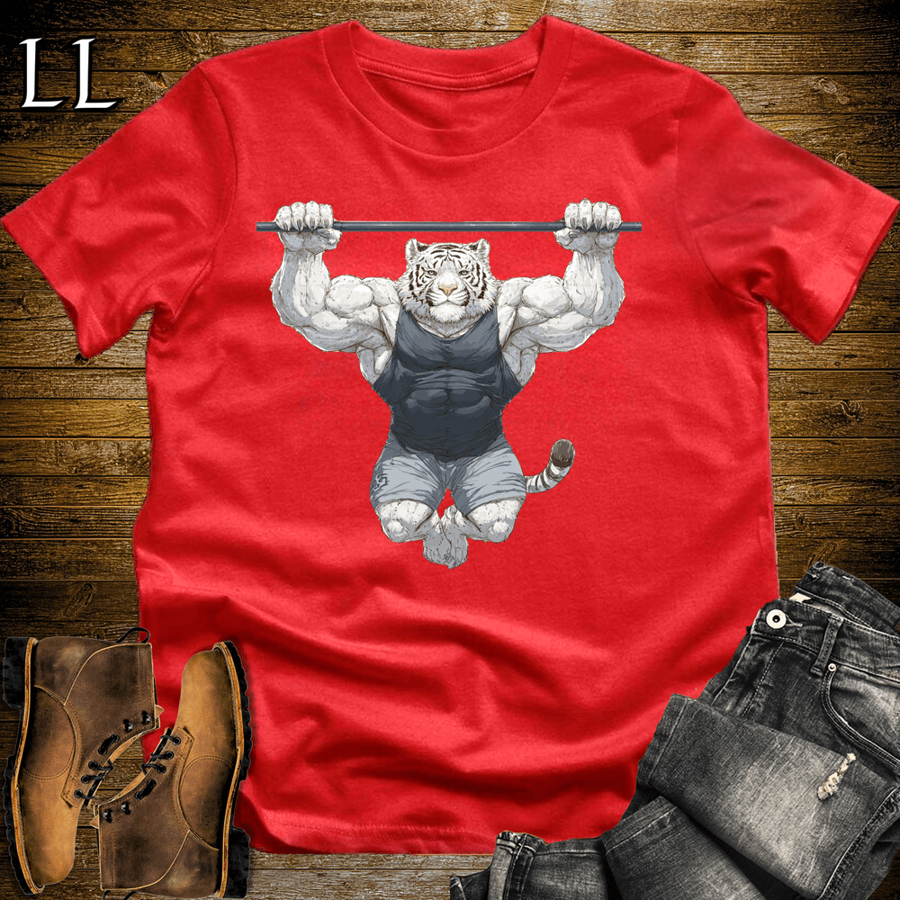 Gym Beast Pull Up Siberian Tiger - Red - LegacyLayers