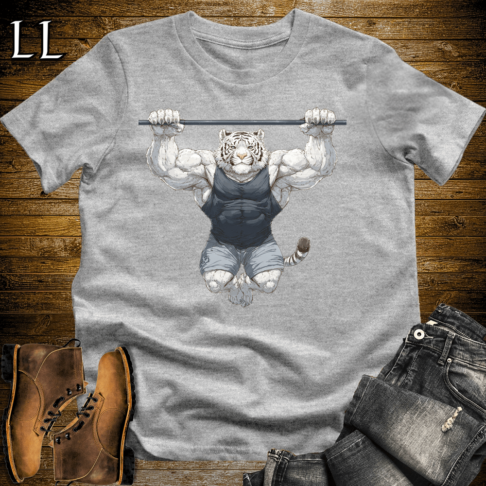 Gym Beast Pull Up Siberian Tiger - Sport Grey - LegacyLayers