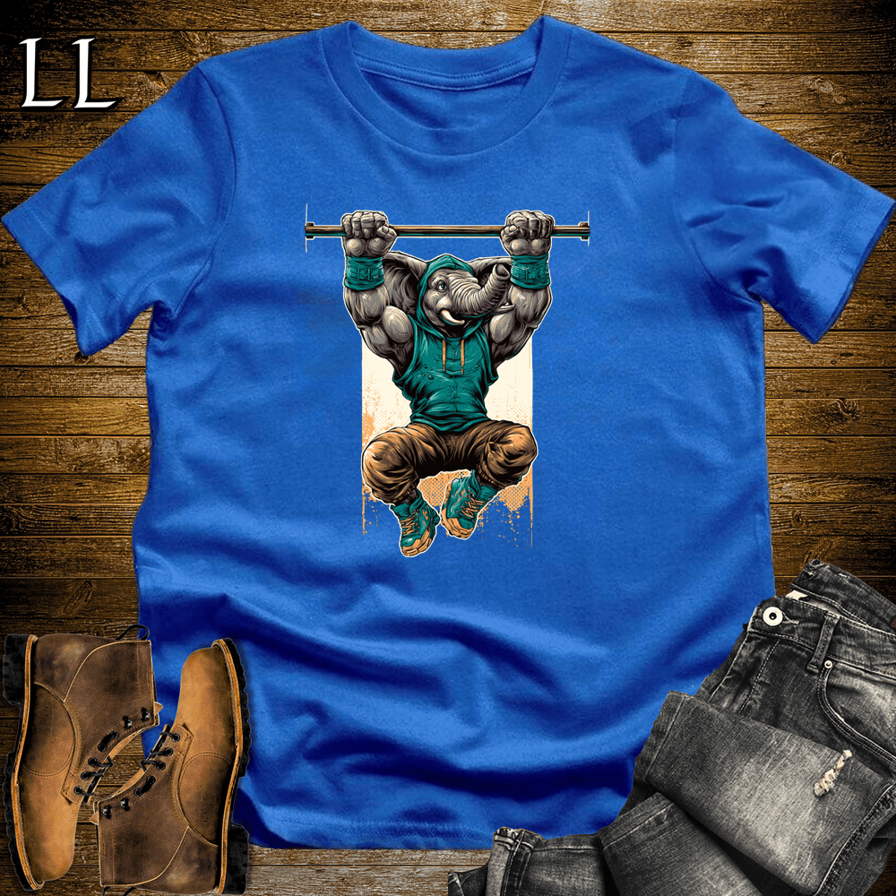 Gym Beast Pullup Aqua Elephant - Royal - LegacyLayers