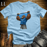 Gym Beast Pullup Blue Gorilla - Light Blue - LegacyLayers