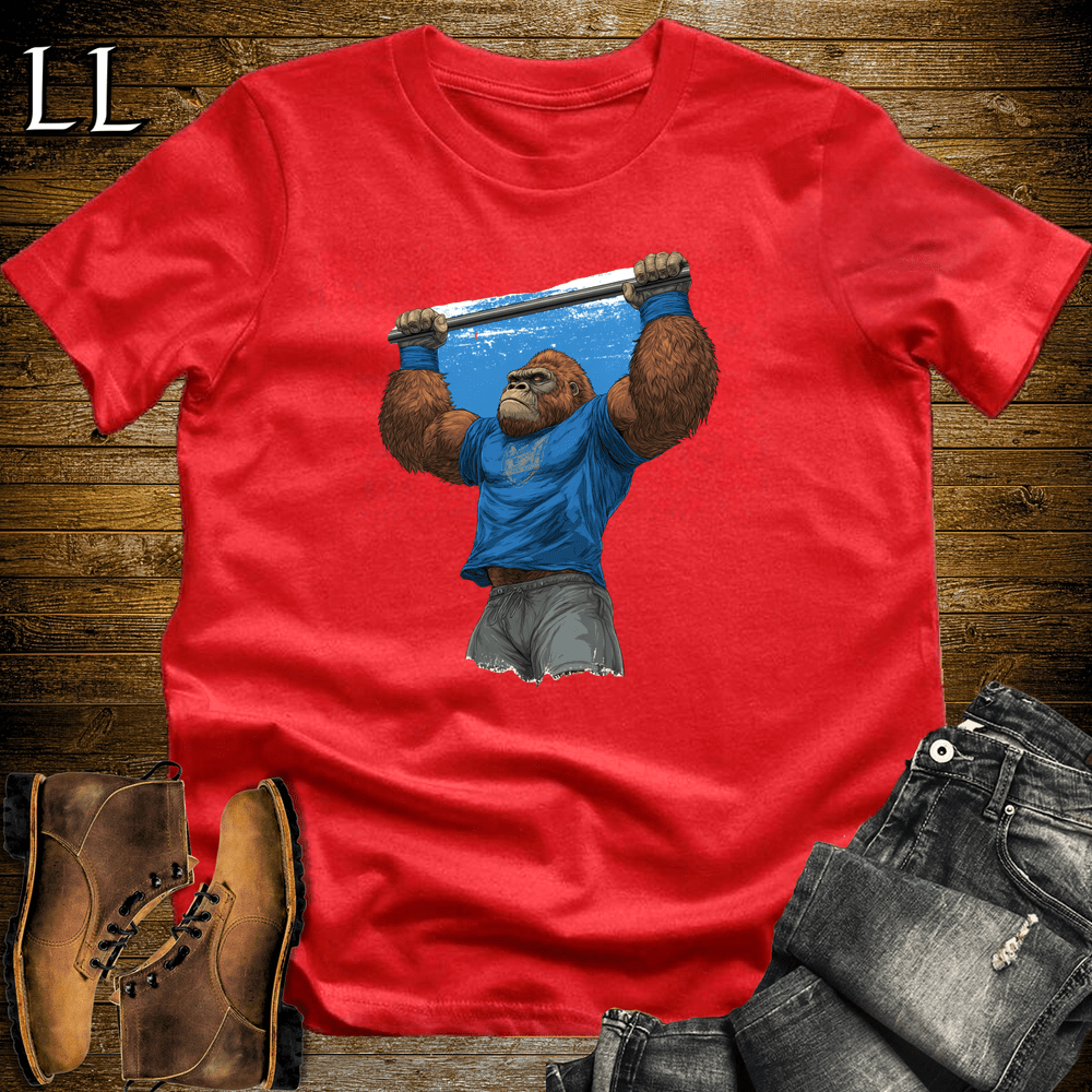 Gym Beast Pullup Blue Gorilla - Red - LegacyLayers