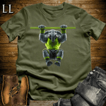 Pullup Green Elephant Military Green | Back Strength Tee