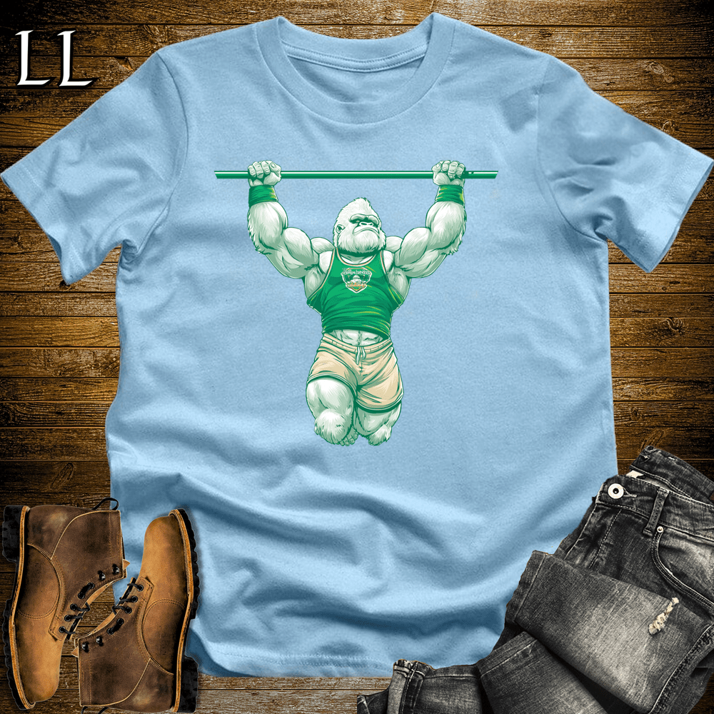 Gym Beast Pullup Green Gorilla - Light Blue - LegacyLayers
