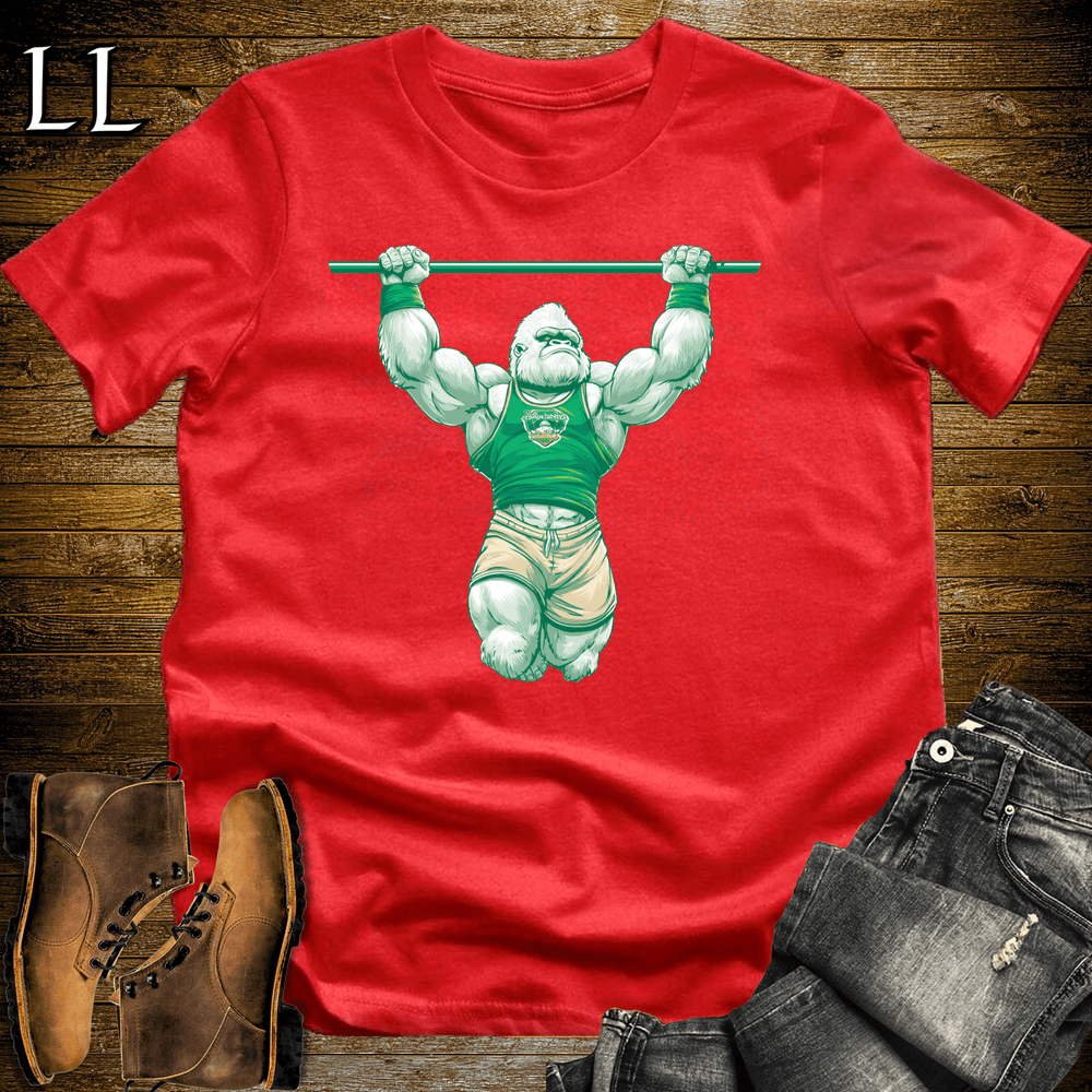 Gym Beast Pullup Green Gorilla - Red - LegacyLayers