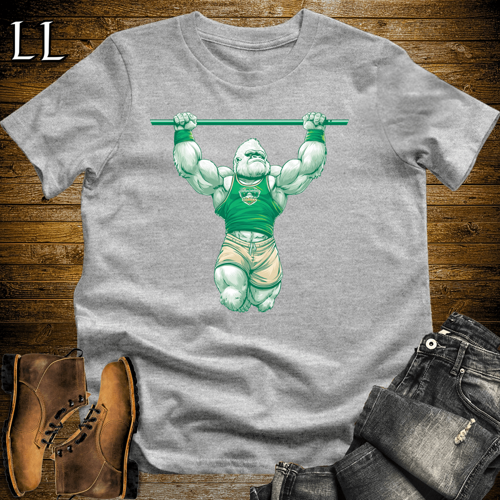 Gym Beast Pullup Green Gorilla - Sport Grey - LegacyLayers