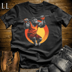 Gym Beast Pullup Orange Gorilla Black | Strength Training Tee
