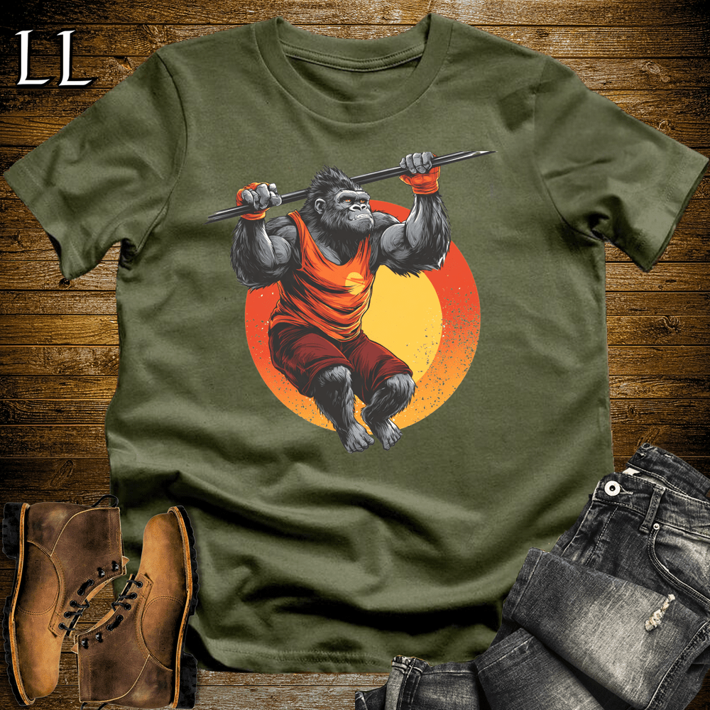 Gym Beast Pullup Orange Gorilla - Military Green - LegacyLayers