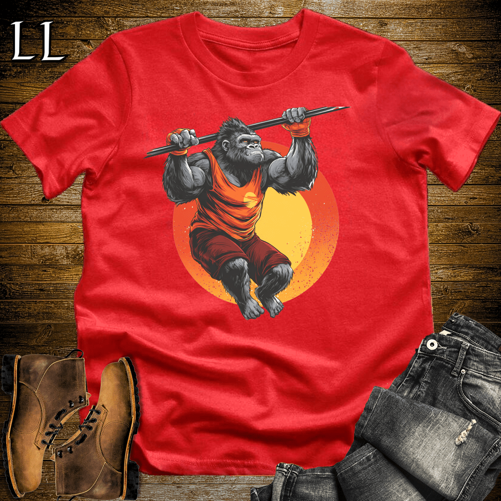Gym Beast Pullup Orange Gorilla - Red - LegacyLayers