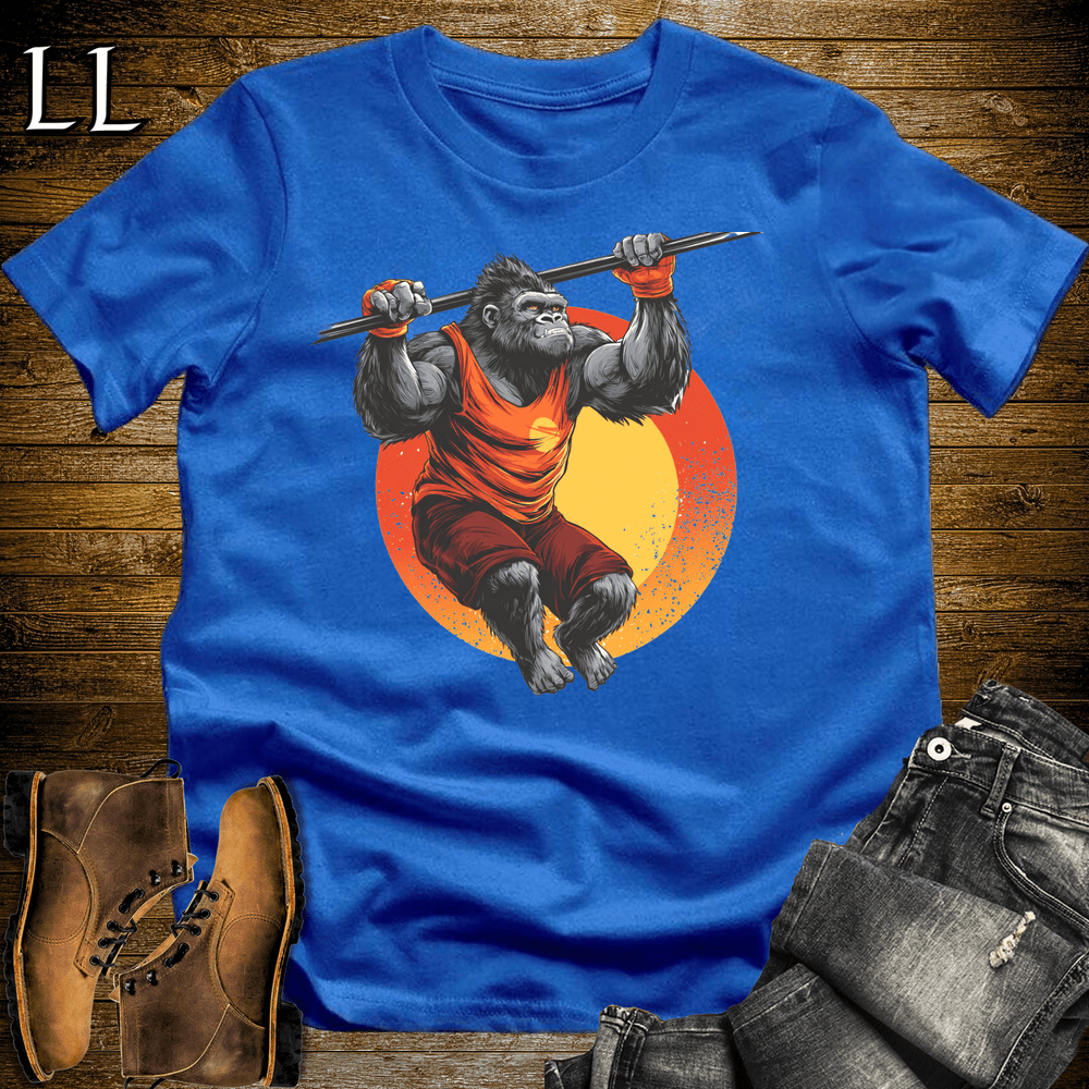 Gym Beast Pullup Orange Gorilla Royal Blue | Pullup Orange Gorilla