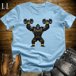 Gym Beast Shoulder Press Black Gorilla - Light Blue - LegacyLayers