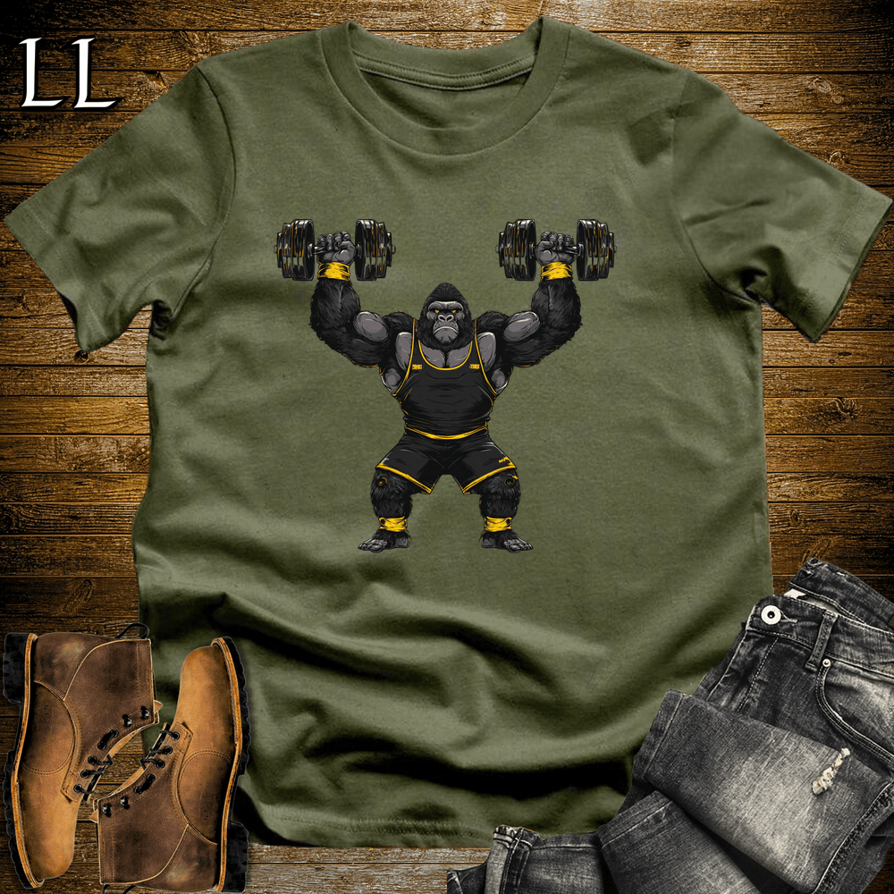 Gym Beast Shoulder Press Black Gorilla - Military Green - LegacyLayers