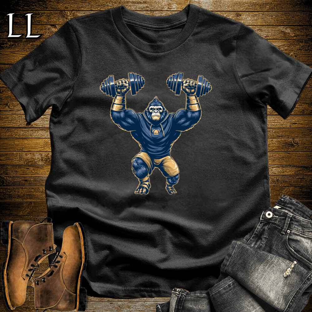 Gym Beast Shoulder Press Navy Gorilla - Black - LegacyLayers