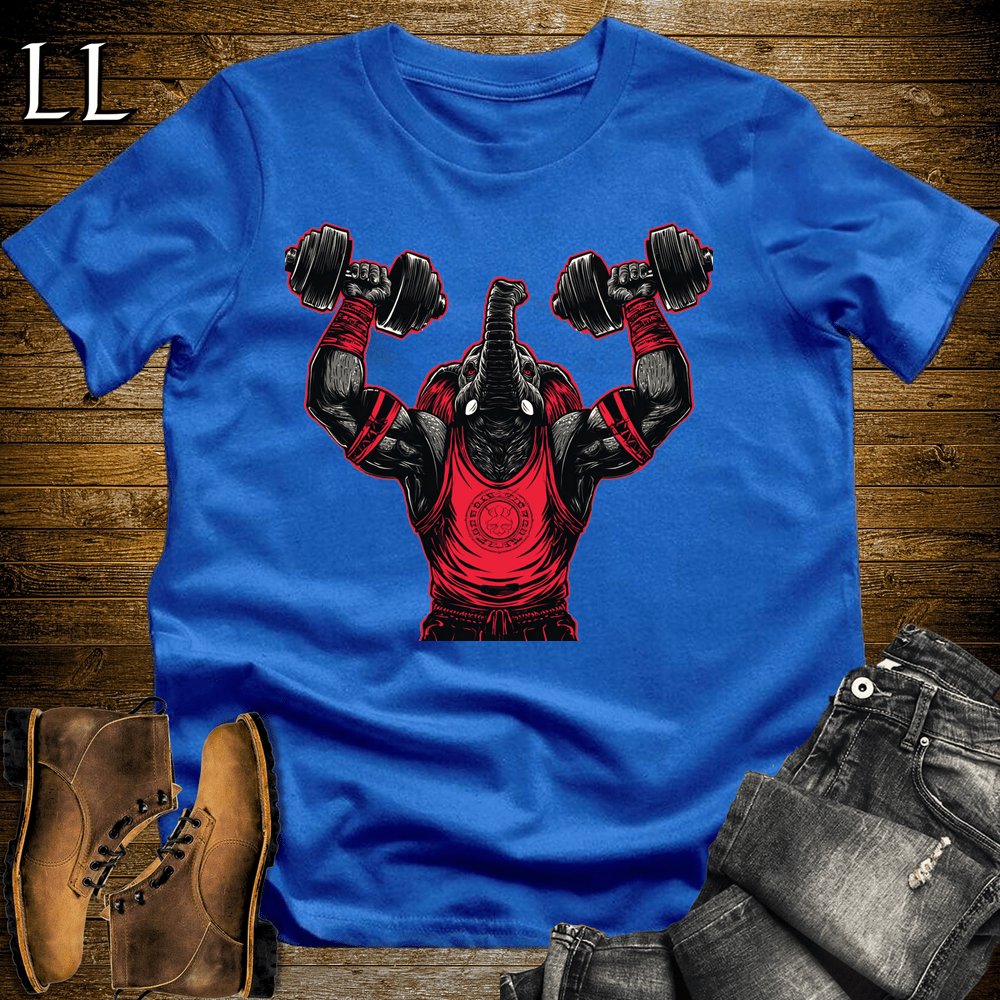 Gym Beast Shoulder Press Red Elephant Royal Blue | Shoulder Press Red Elephant