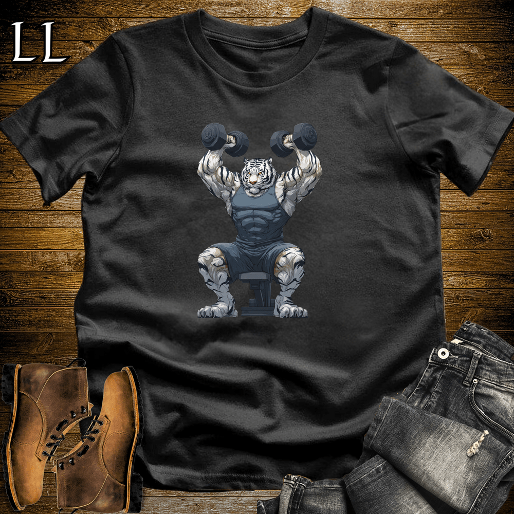 Gym Beast Shoulder Press Siberian Tiger - Black - LegacyLayers