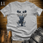 Shoulder Press Siberian Tiger Sport Grey | Gym Beast