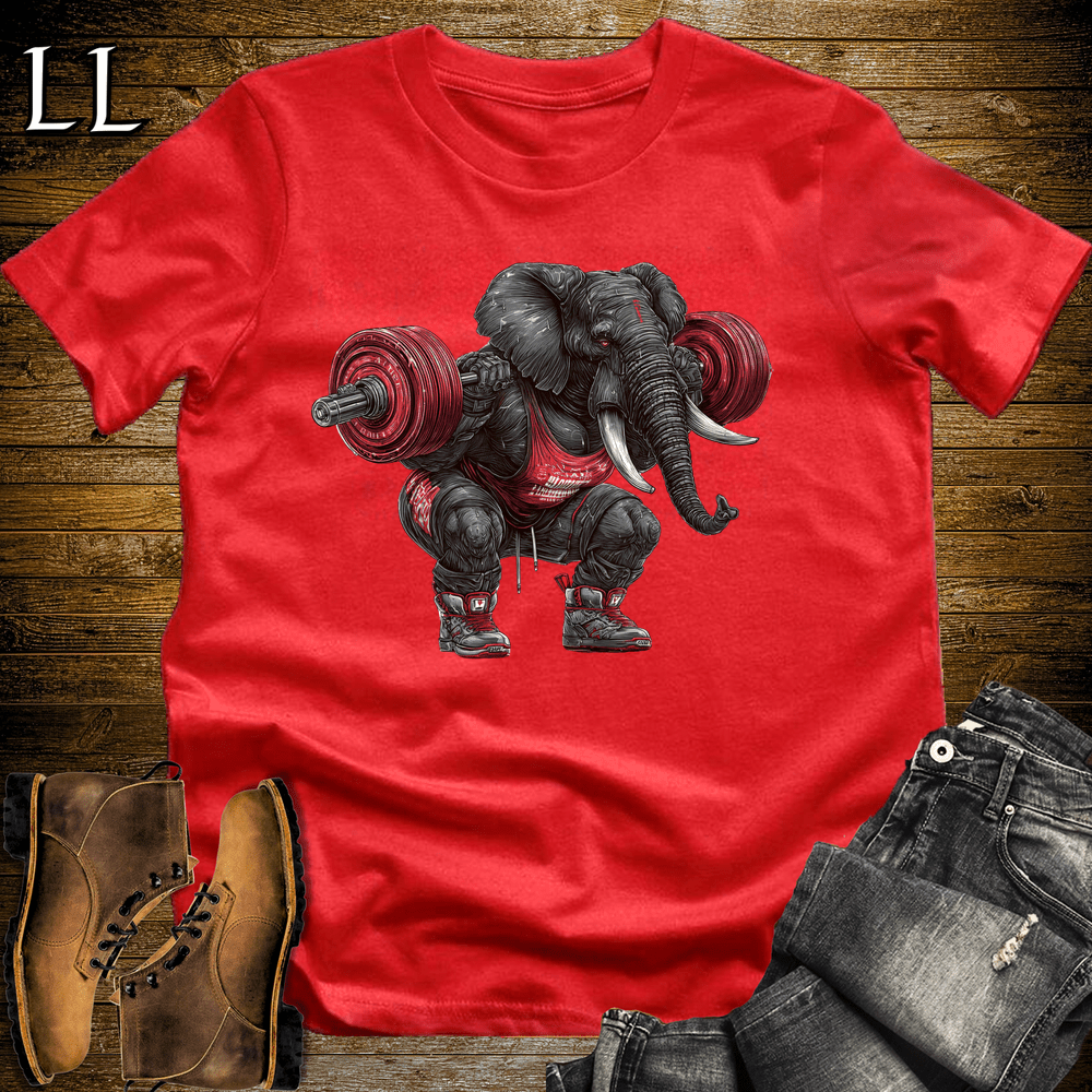 Gym Beast Squat Black Elephant - Red - LegacyLayers