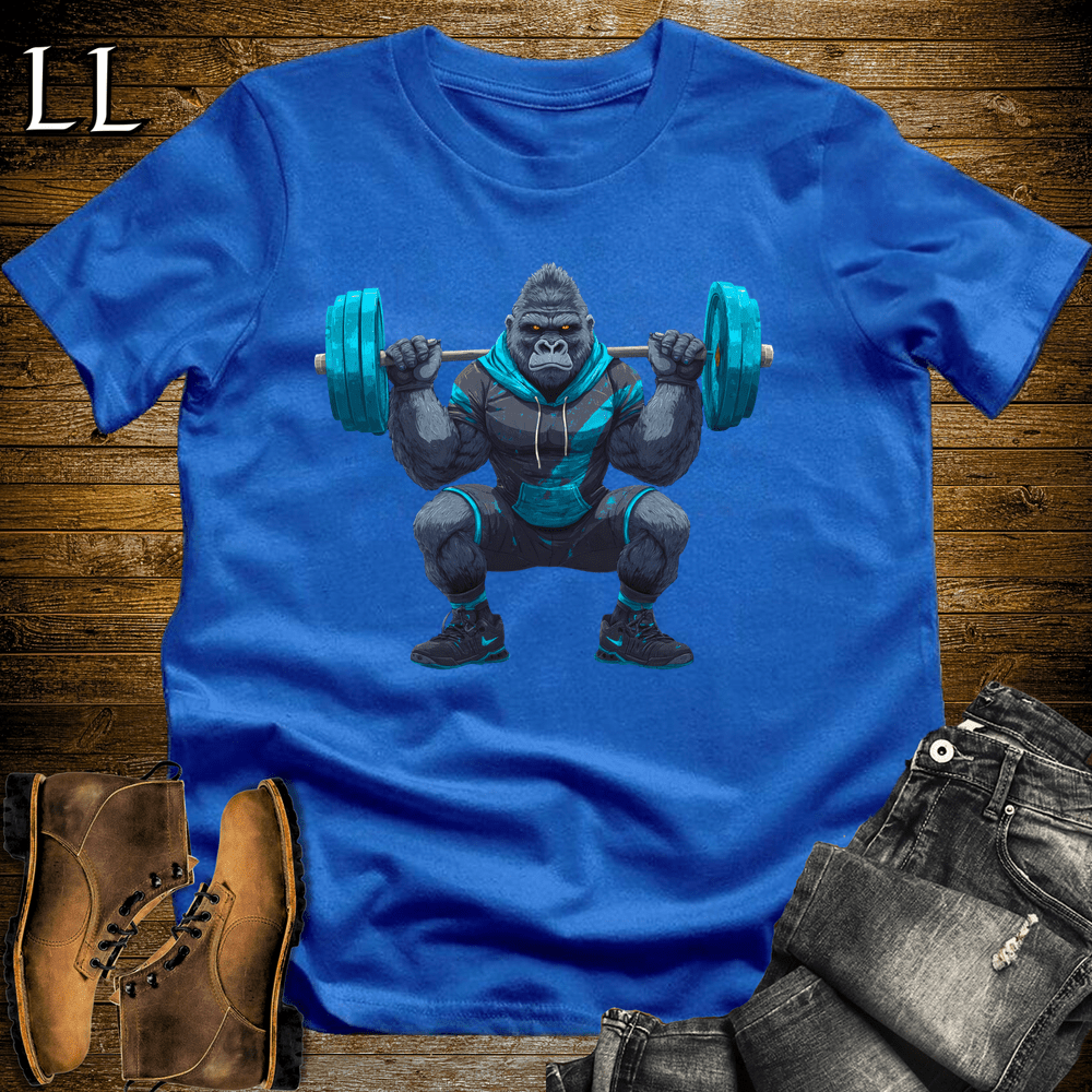 Gym Beast Squat Blue Gorilla - Royal - LegacyLayers