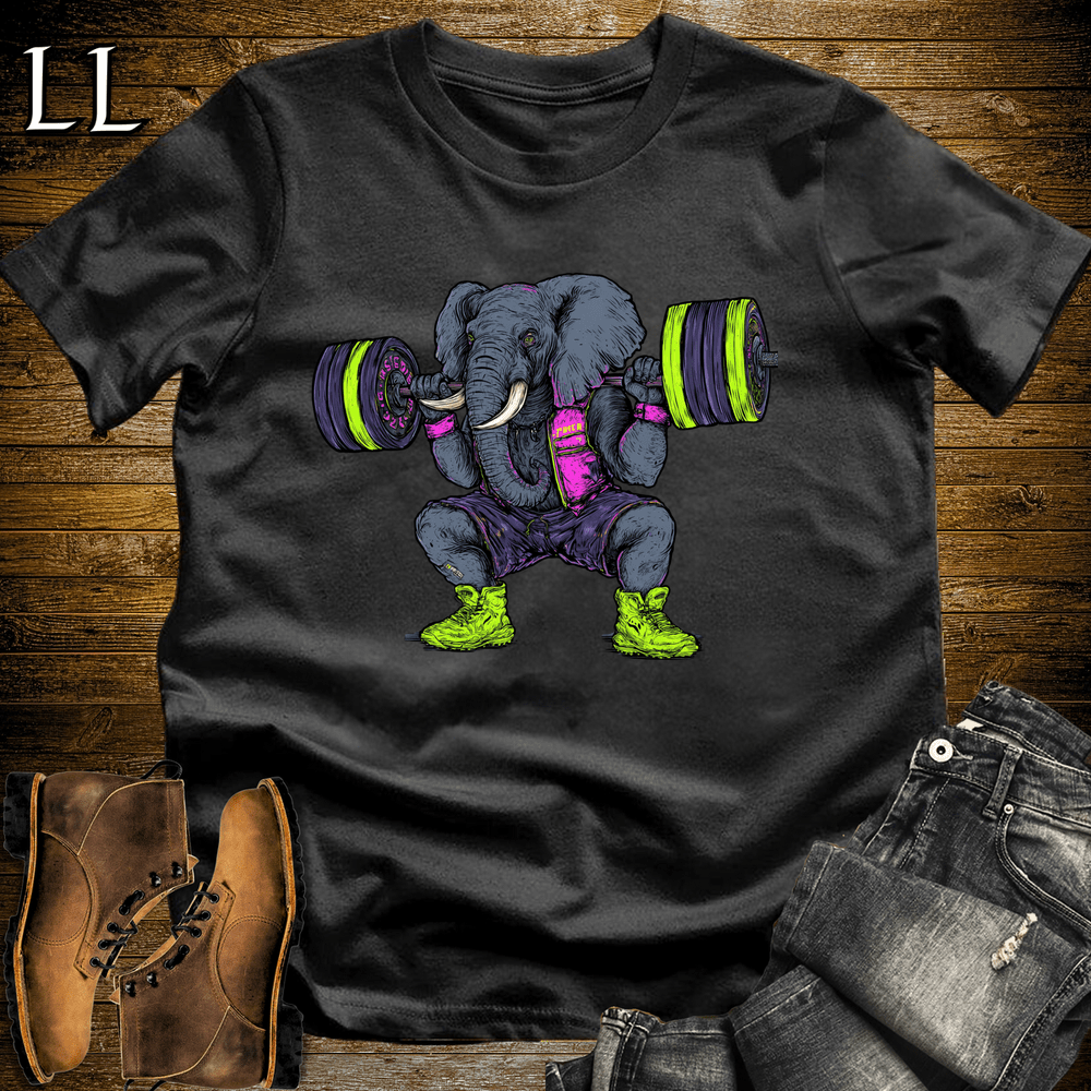 Gym Beast Squat Neon Elephant Black | Squat Neon Elephant