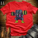 Gym Beast Squat Neon Elephant Red | Squat Neon Elephant