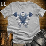 Squat Siberian Tiger Sport Grey | Gym Beast Gift Tee