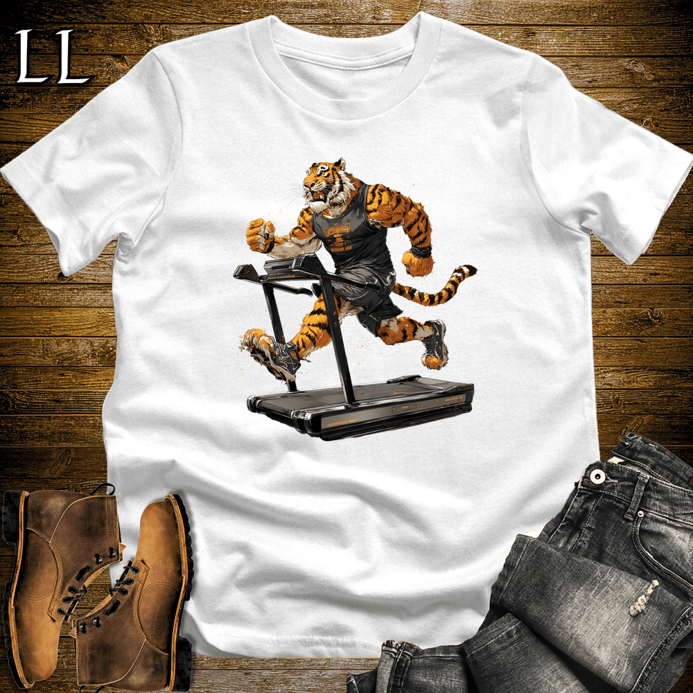 Gym Beast Treadmill Bengal Tiger - White - LegacyLayers