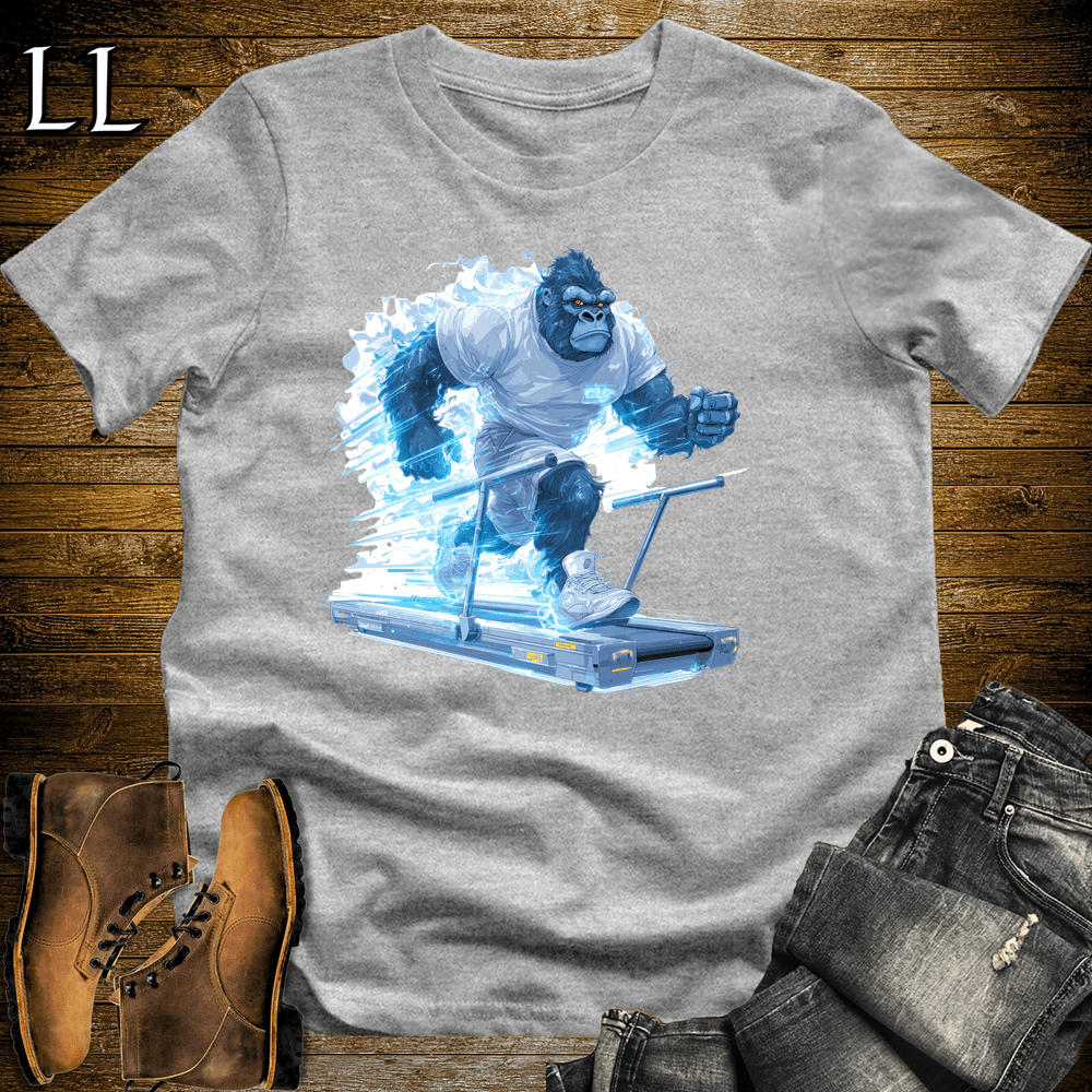 Gym Beast Treadmill Blue Gorilla Sport Grey | Cardio Tee